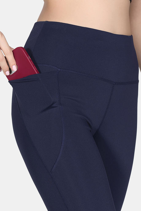 Zelocity Quick Dry Gym Leggings - Naval Academy — image 8